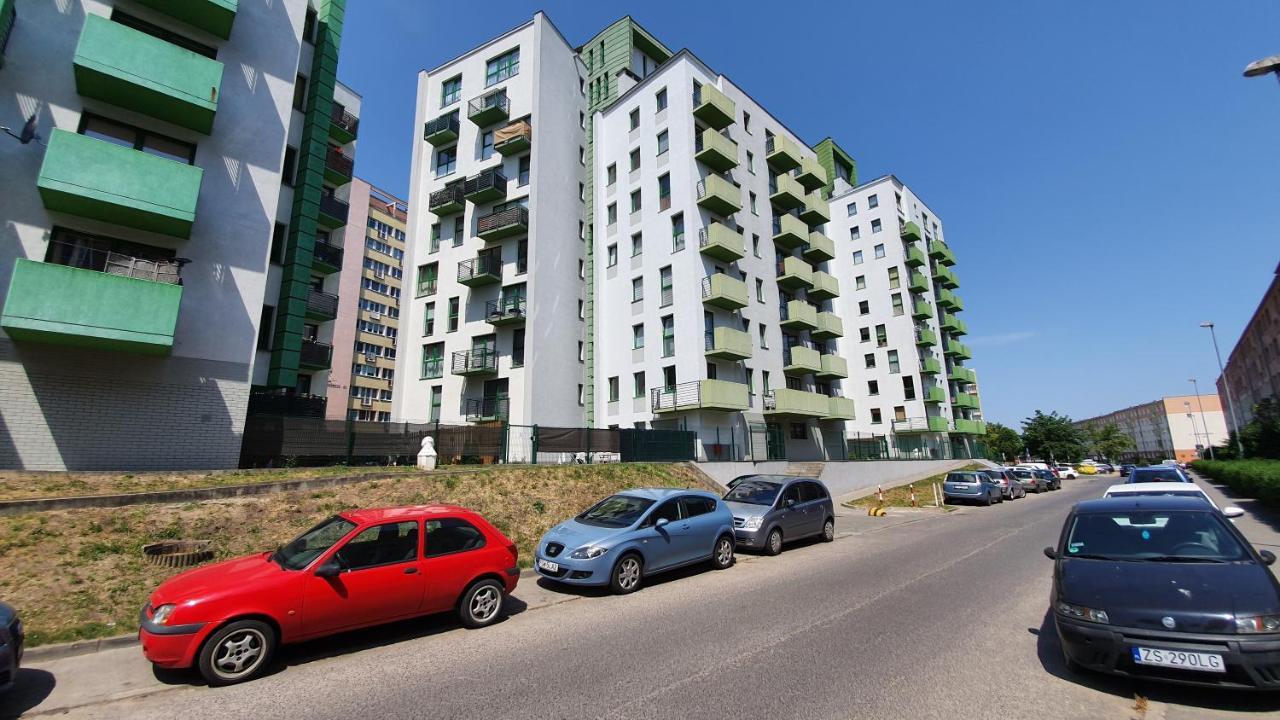 Gm Apartament Szczecin Pomorzany Kültér fotó